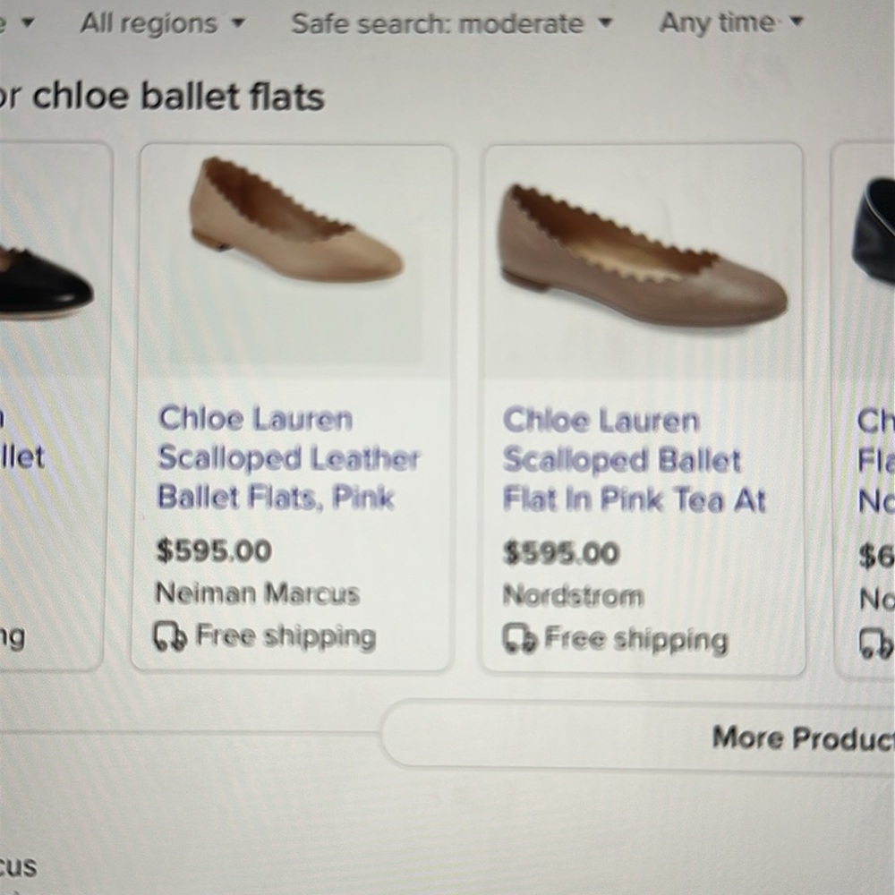 Chloé Leather Flats - Picture 2 of 14